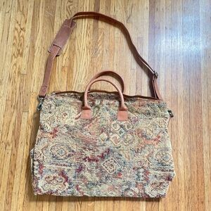 J. JILL Carpet Weekender Bag